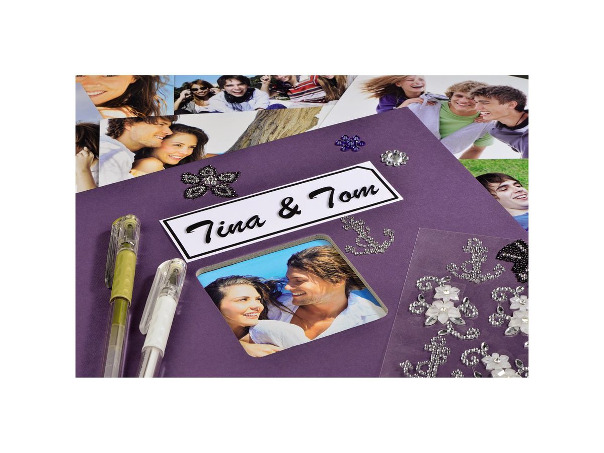 HAMA Album Fine Art 24x17cm 94881 violet 25 pages (4007249948816)