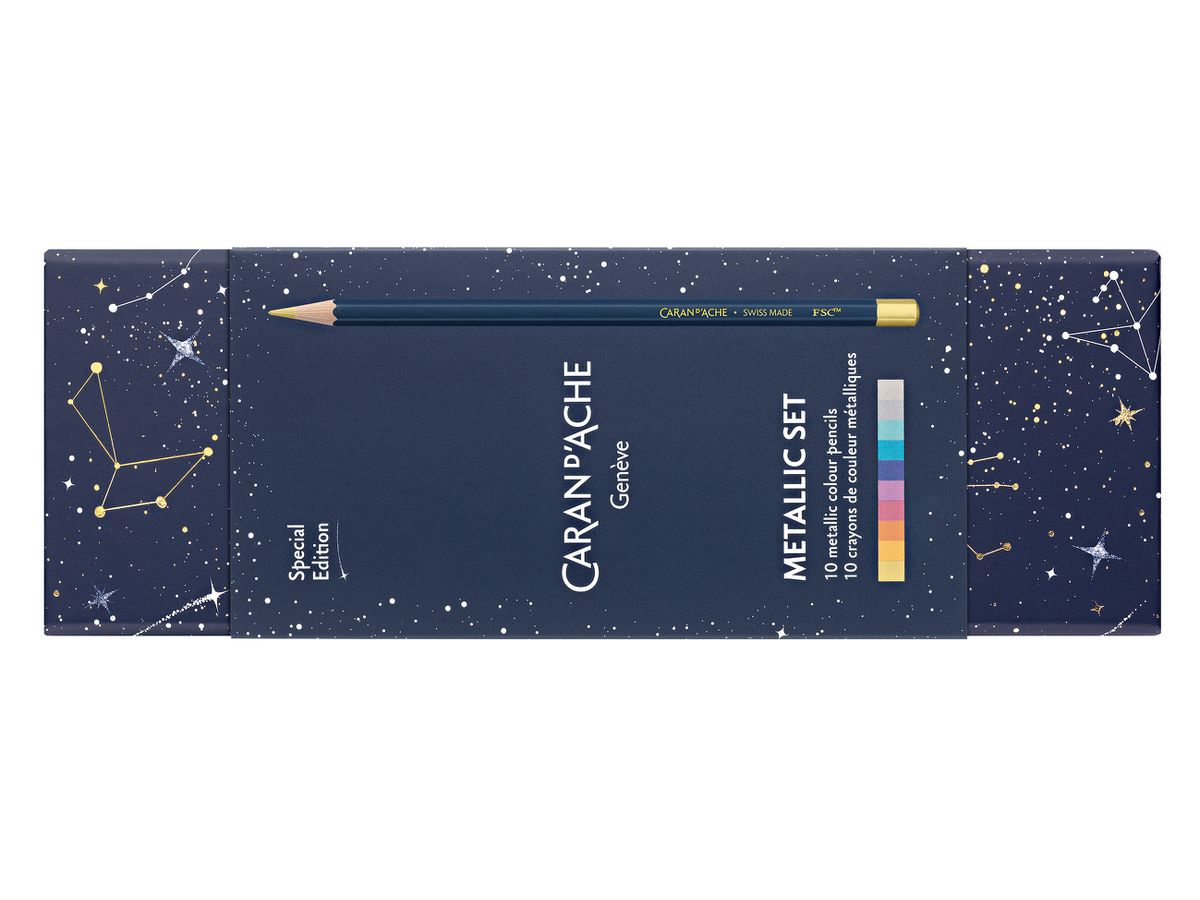 CARAN D'ACHE Crayons de couleur Cosmic CC1284.024 10 pièces (7630002355766)