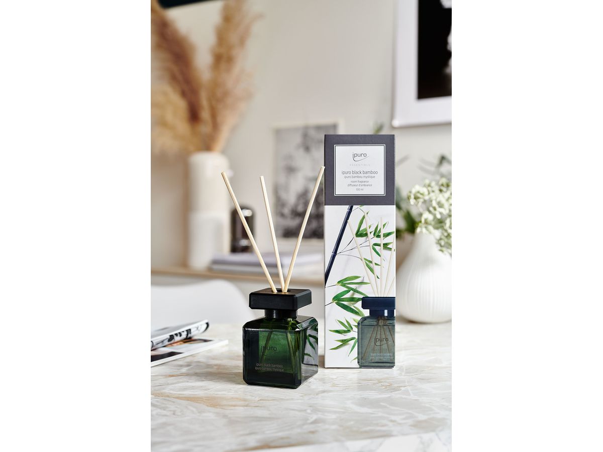 IPURO Fragranza ambienti Essentials 050.5038.10 black bamboo 100ml (4051281967595)