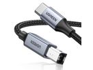 UGREEN Printer Cab. USB-C-USB-B 2.0 80807 2m,Black,BB (6957303888078)