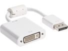 LINK2GO DisplayPort - DVI Adapter AD1111WP male/female, 15cm (7613058028419)