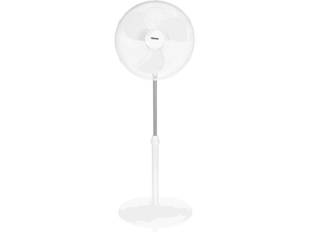 TRISTAR Ventilatore a piantana 40cm VE-5757 bianco (8712836980013)