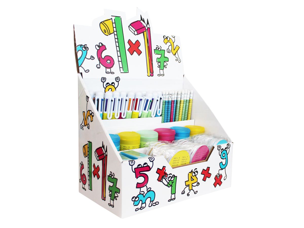 ROOST Display 1x1 130137 5 ass. Back to School (7612265130137)