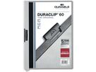 DURABLE Cartella con clip DURACLIP 60 220910 per 60fogli A4 grigio (4005546210643)