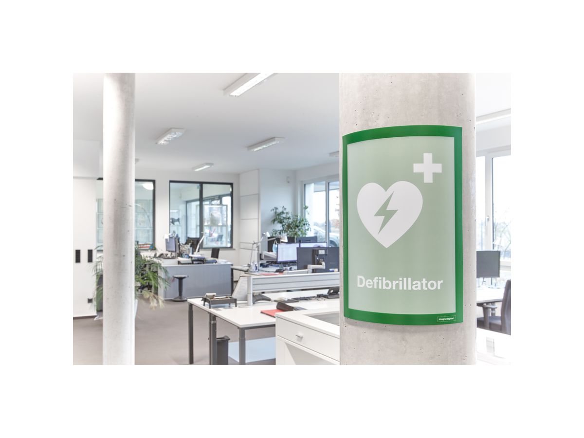 MAGNETOPLAN Magnetrahmen A4 1131905 selbstklebend, grün 2 Stk. (4013695064963)