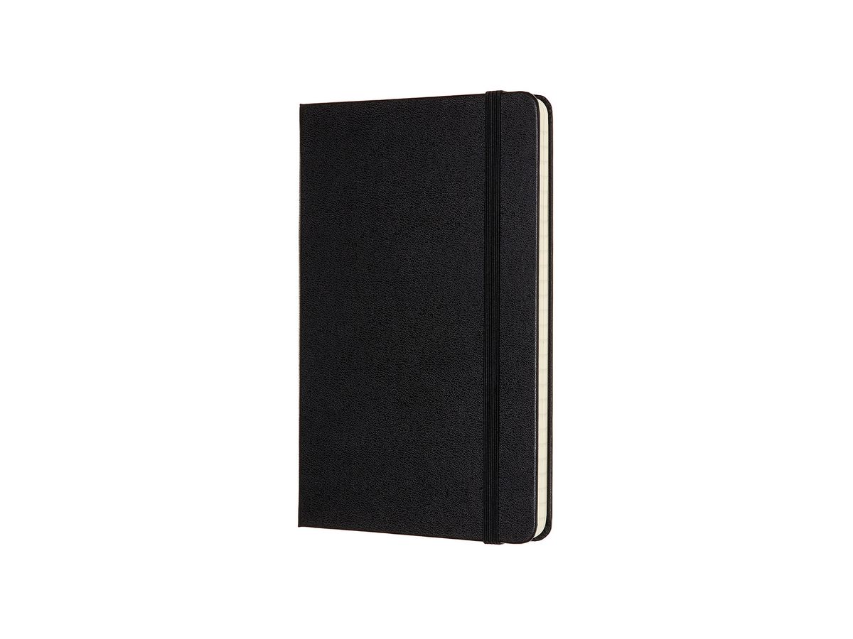 MOLESKINE Carnet Medium HC 18,2x11,8cm 852944 lingé, noir, 208 pages (8055002852944)