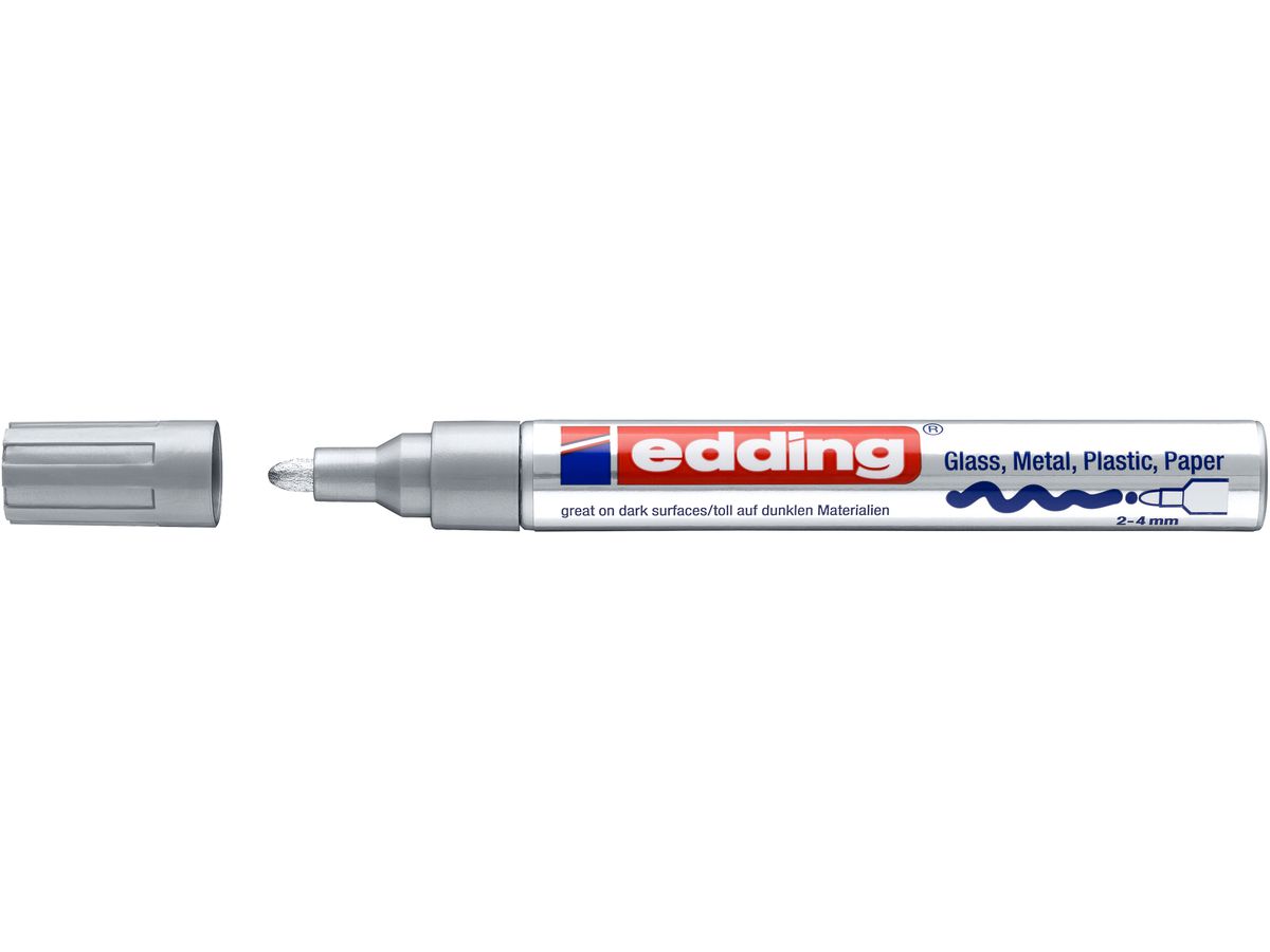 EDDING Paintmarker 750 2-4mm 750-54 CREA argento (4004764953363)