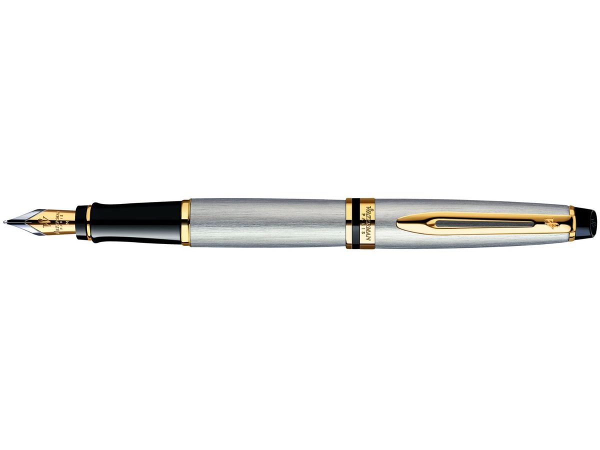 WATERMAN Füllfederhalter F S0951940 EXPERT Metalic black (3501170951941)