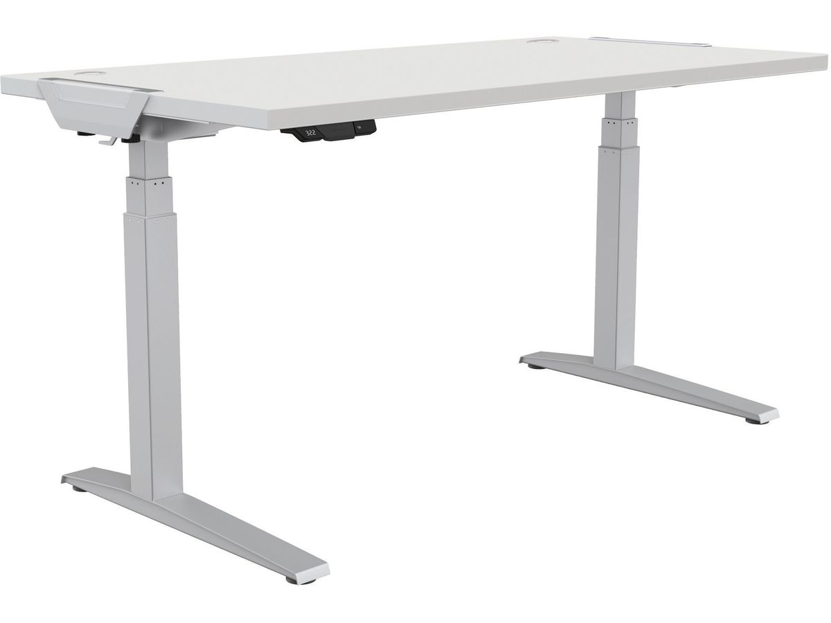 FELLOWES Levado plateau pour bureau 9870001 1400mm x 800mm Blanc (0043859744879)