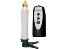 STAR TRADING LED Baumkerzen 13cm 12.003-50-1 weiss, Remote 10 Stück (7391482046123)
