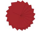 URSUS Papier à dessin couleur A3 2174025 130g, rouge foncé 100 feuilles (7612532005557)