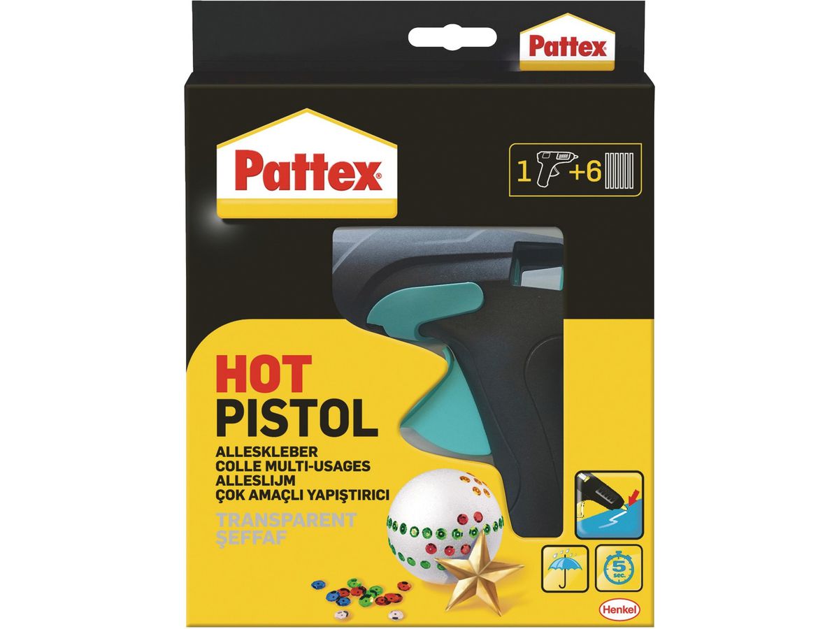 PATTEX Hobby Pistol PMHHP con 6 sticks (4015000435666)