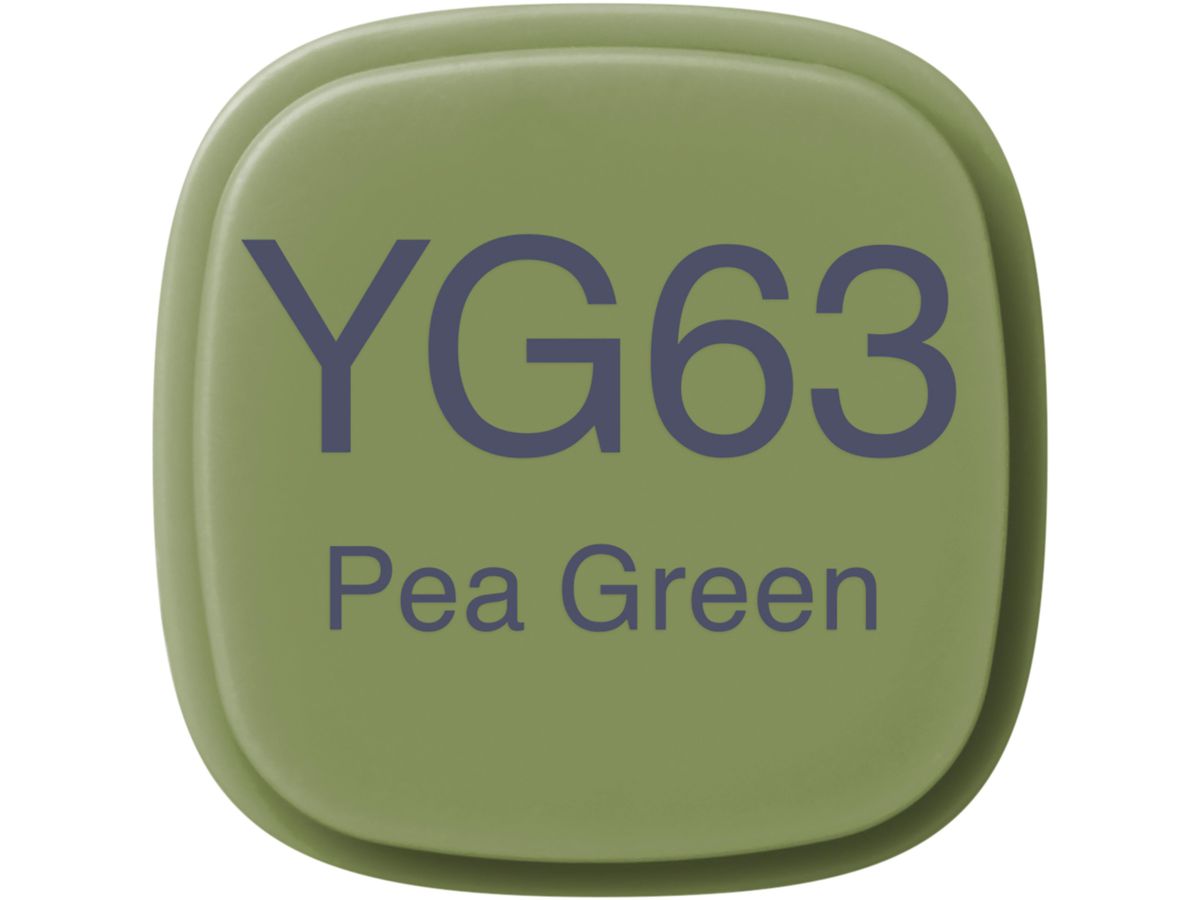 COPIC Marker Classic 20075204 YG63 - Pea Green (4511338001981)