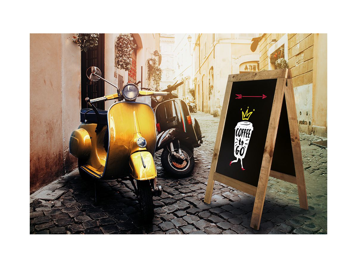 SECURIT Lavagna da strada SBS-N-135 131x72.2x72cm (8717624245251)