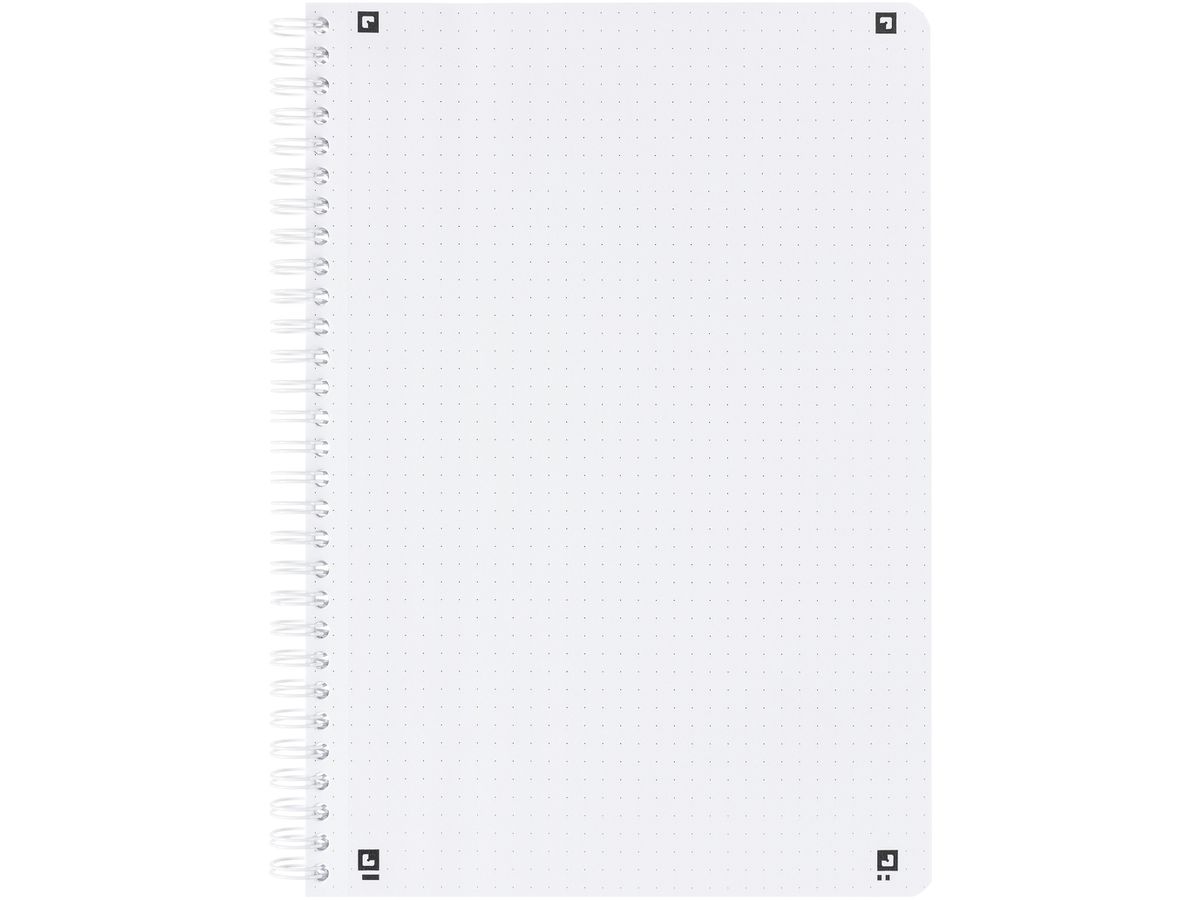 OXFORD Collegeblock TOUCH B5 400132398 dotted, light stone 80 Blatt (4006144022560)