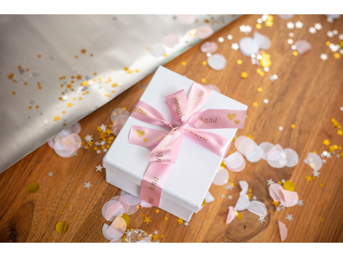 PTOUCH Ruban en textile or/rose TZe-RE34 PT-DV600VP 12 mm (4977766770347)